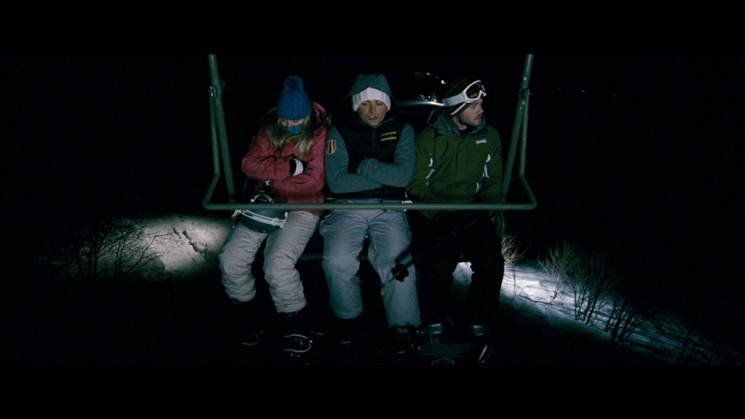gore mountain, frozen, chairlift, overnight