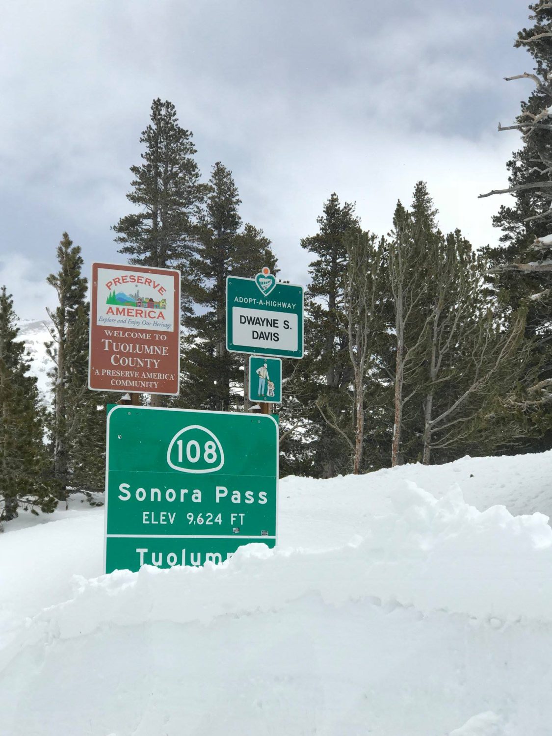 sonora, Ebbetts, tioga, pass, california, open, caltrans