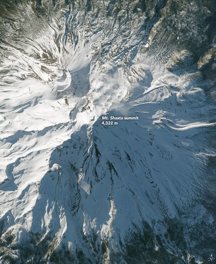Shasta, nasa, space station, california