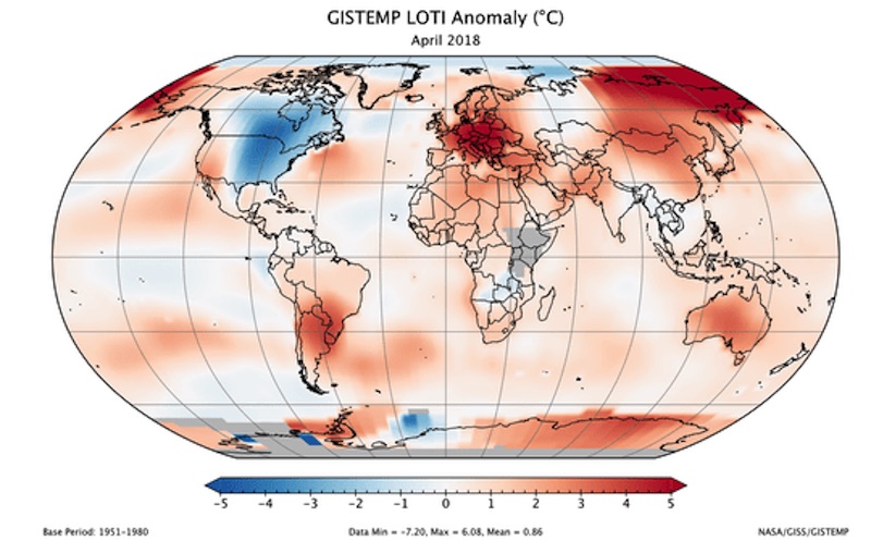 april global temp map