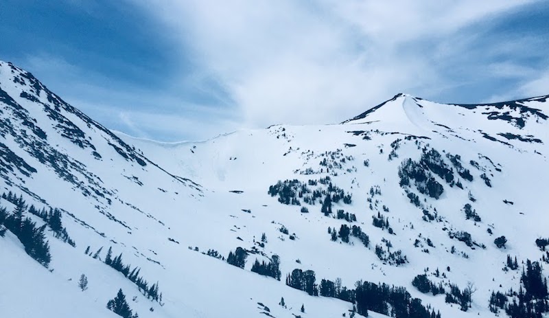 Bell lake skiing
