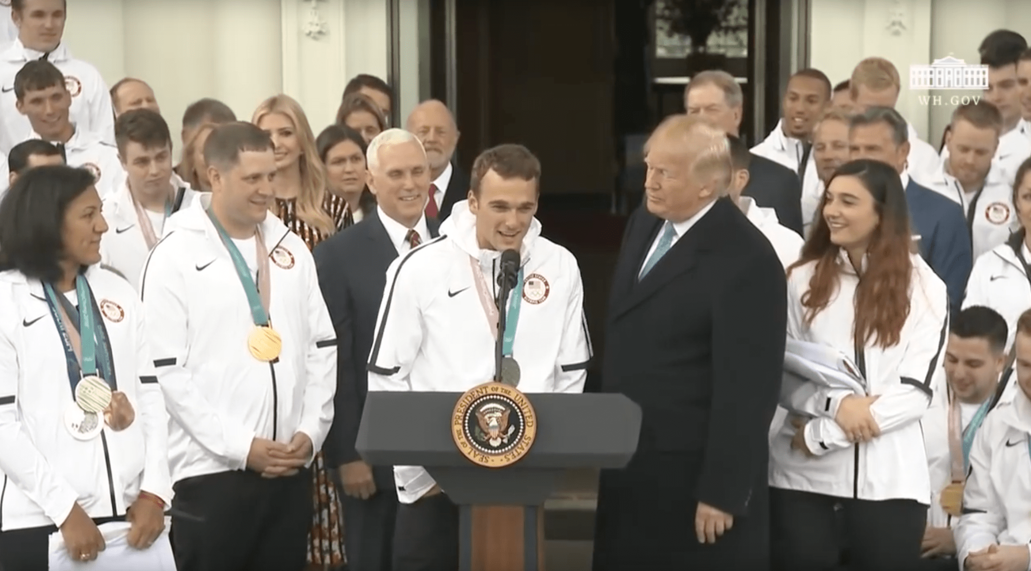 mark, nick groepeer, president, trump, White House, olympics, Pyeongchang