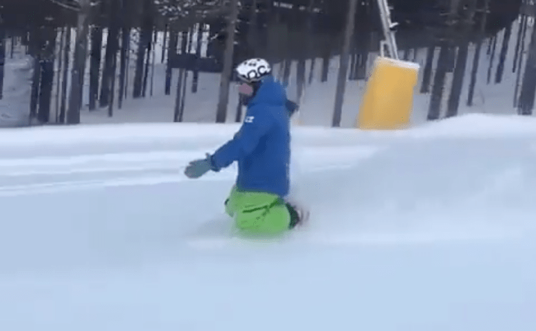 telemarker, floating, powder