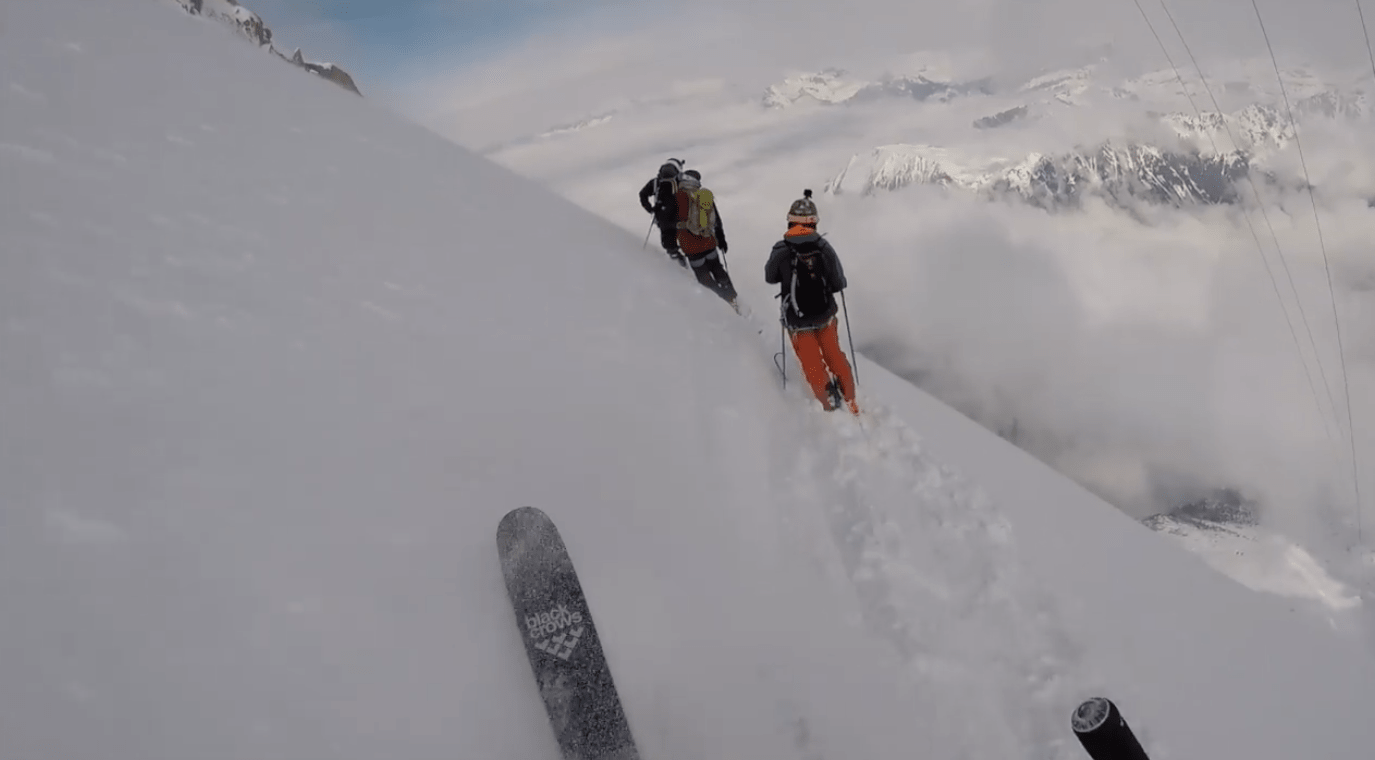 ross hewitt, black crows, Chamonix,
