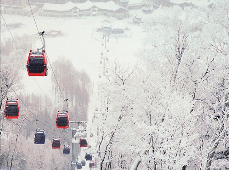 China skiing