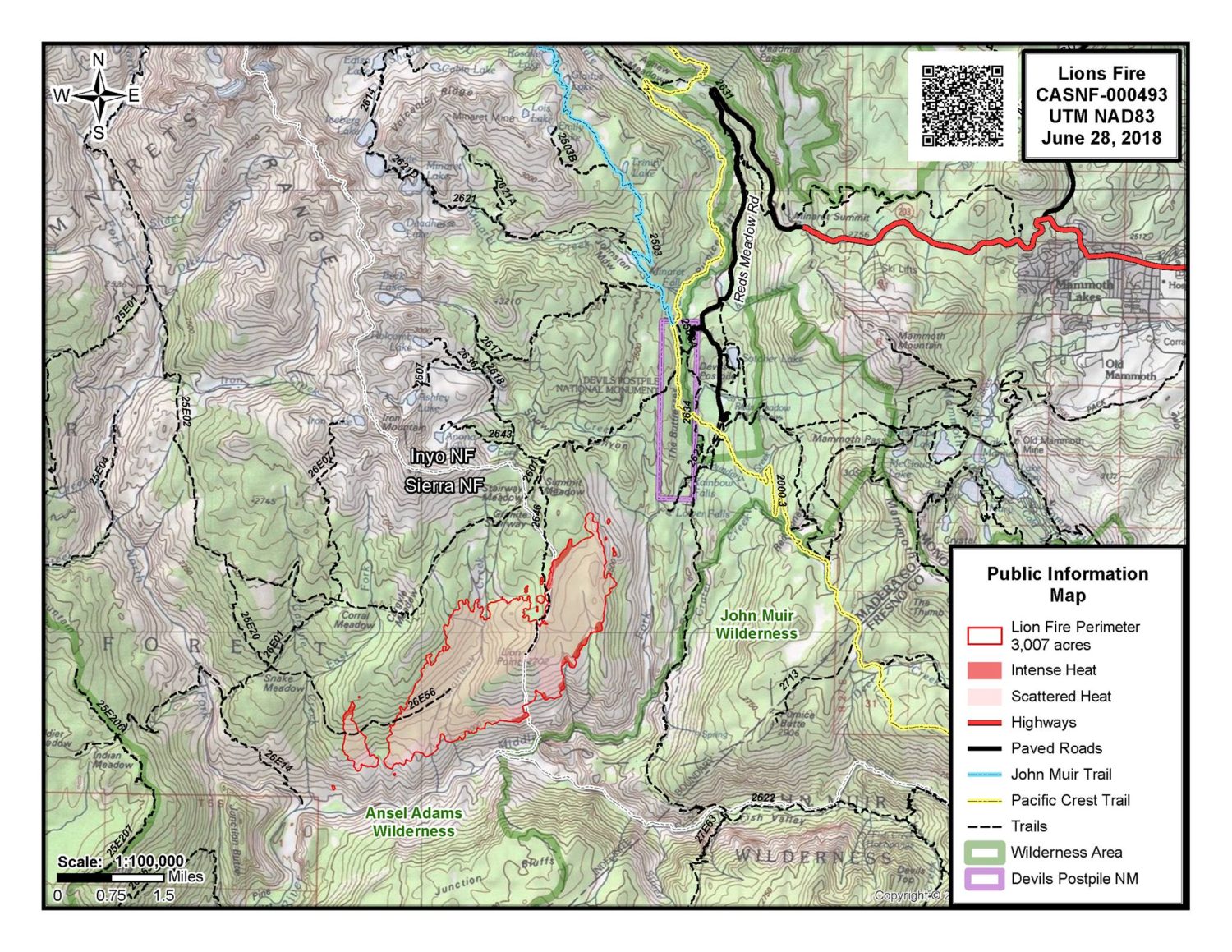 lions fire, california, fire, wildfire