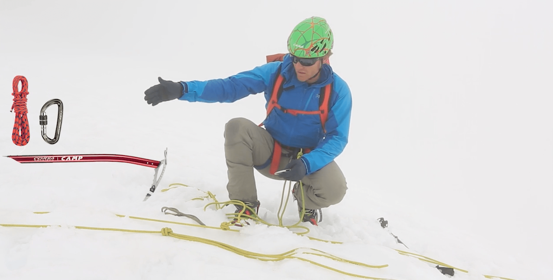 crevasse, rescue, course