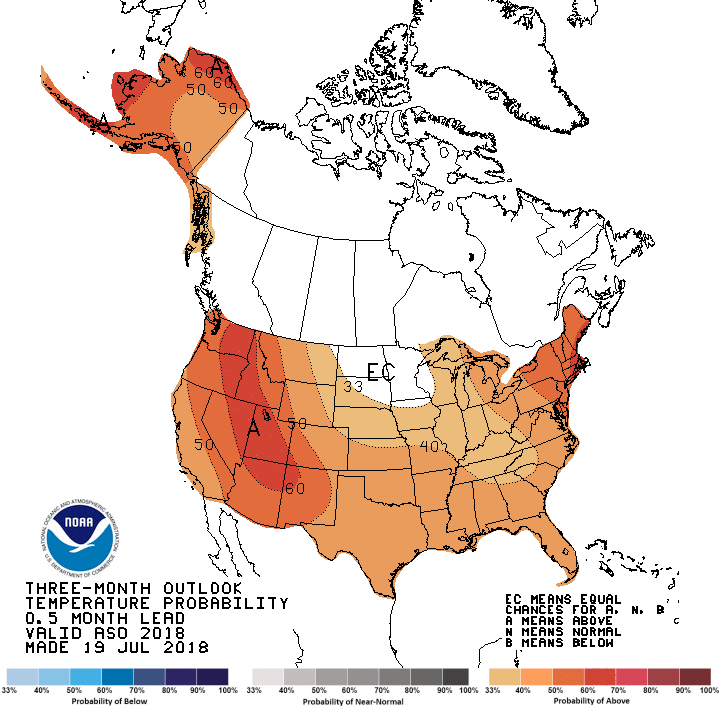 noaa, temperature, outlook