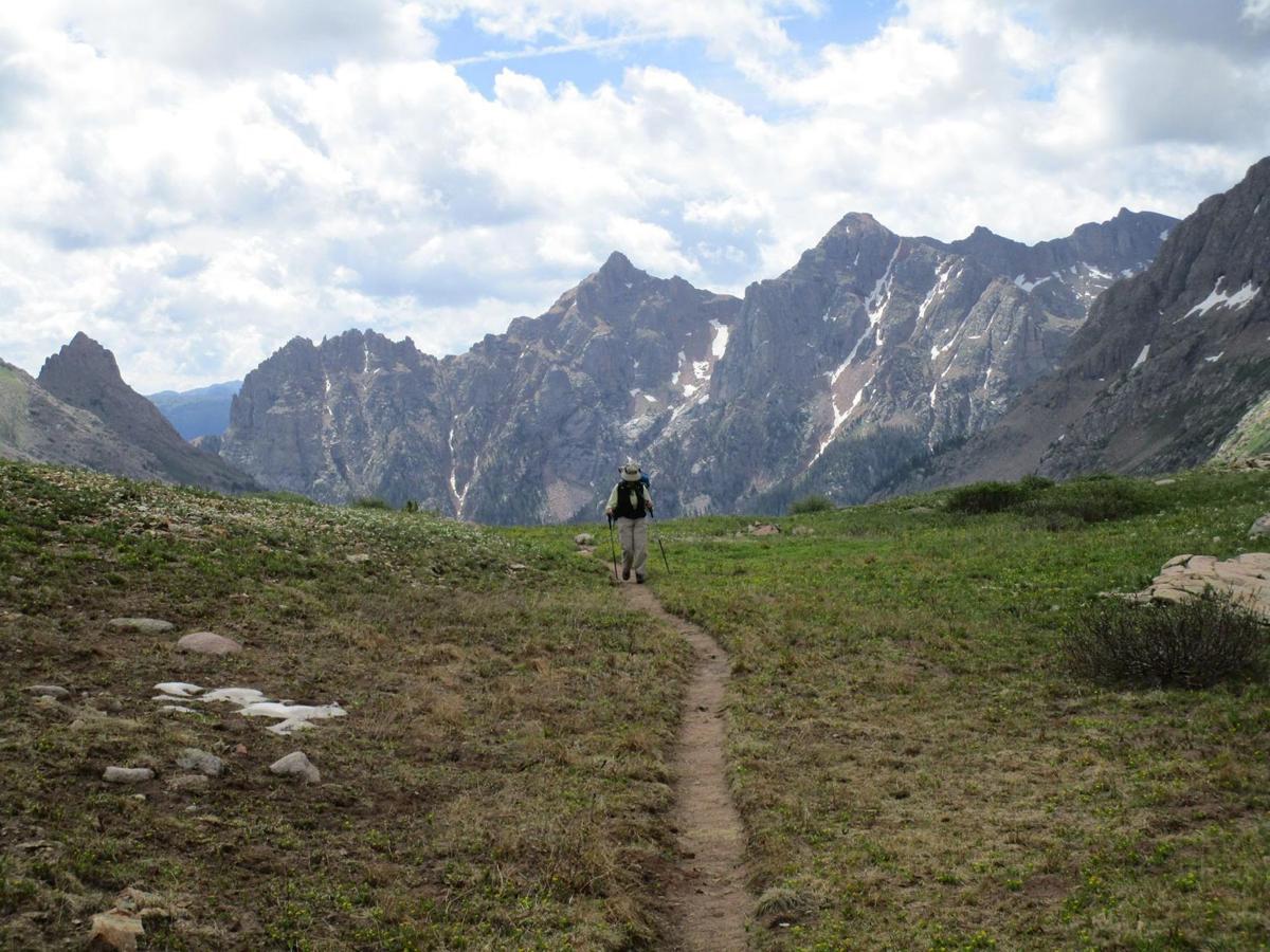 hiker, rescue, Weminuche Wilderness, colorado