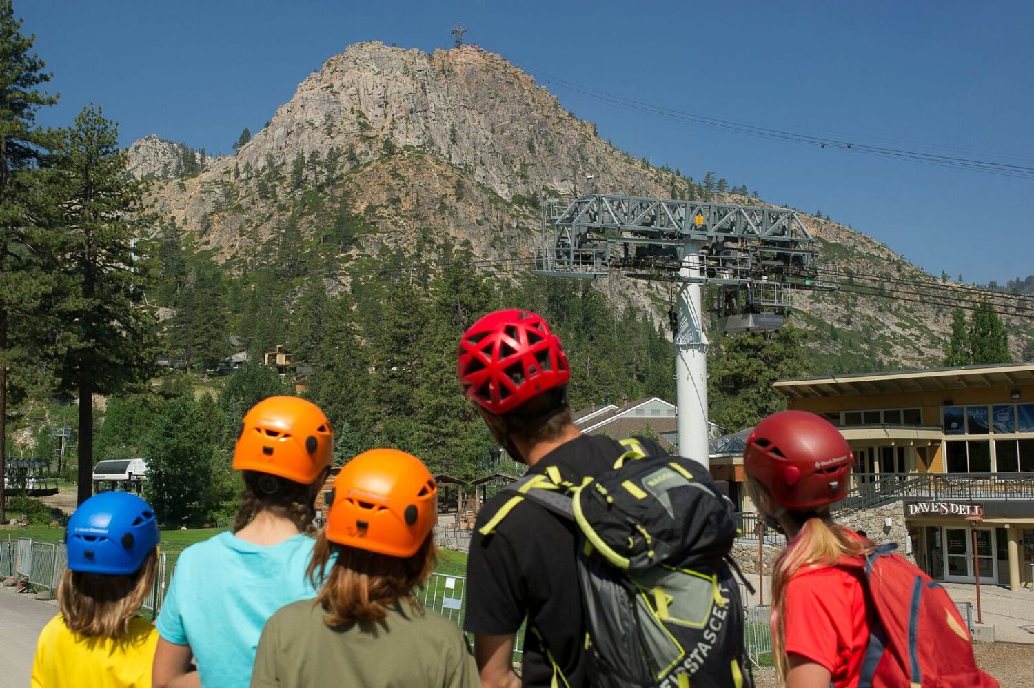 squaw valley, california, via ferrata