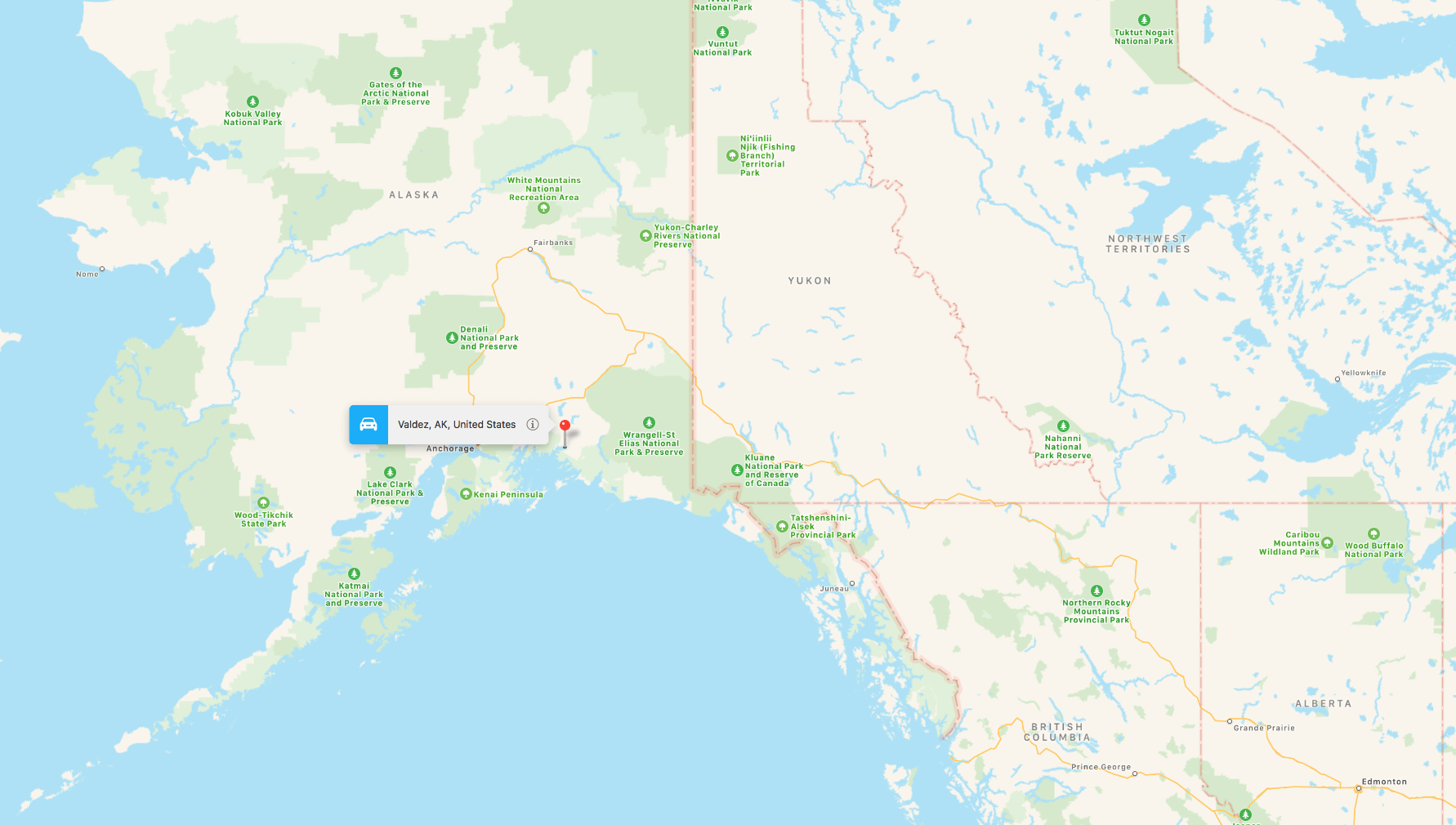 alaska, valdez, Worthington glacier, toddler killed