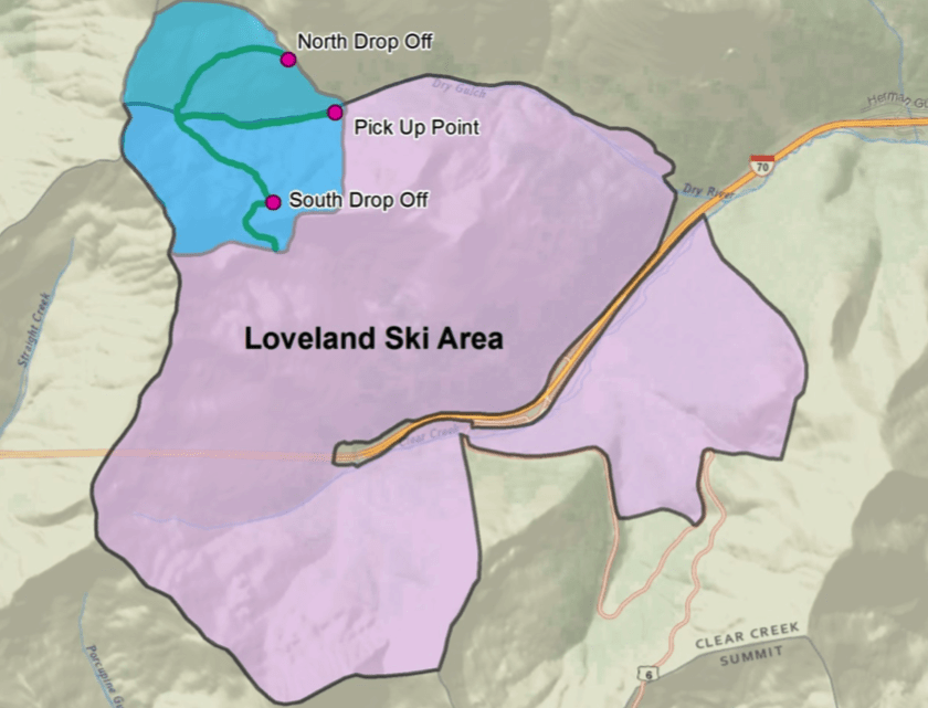 loveland, colorado, cat skiing