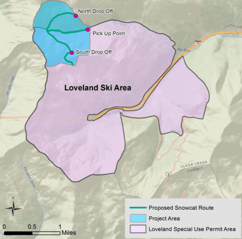 loveland, colorado, cat skiing