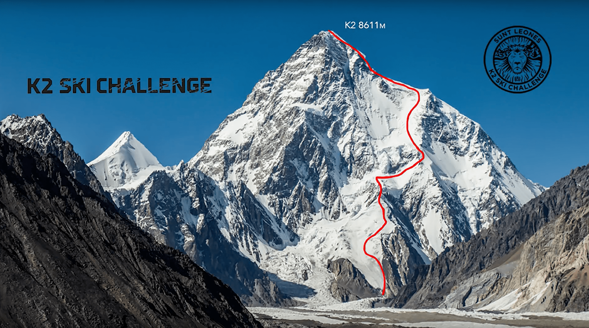k2, Andrzej Bargiel, ski descent