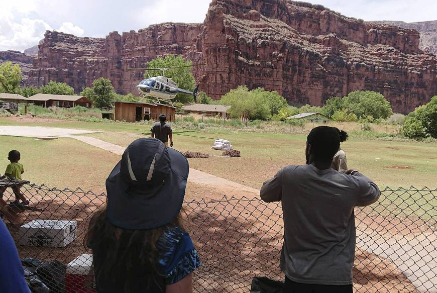 Grand Canyon, flash floods