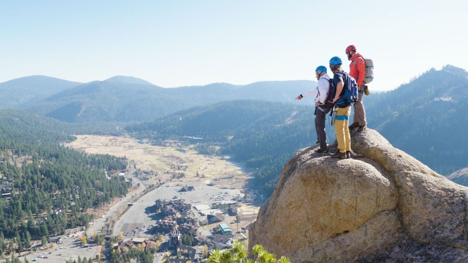 squaw valley, california, via ferrata