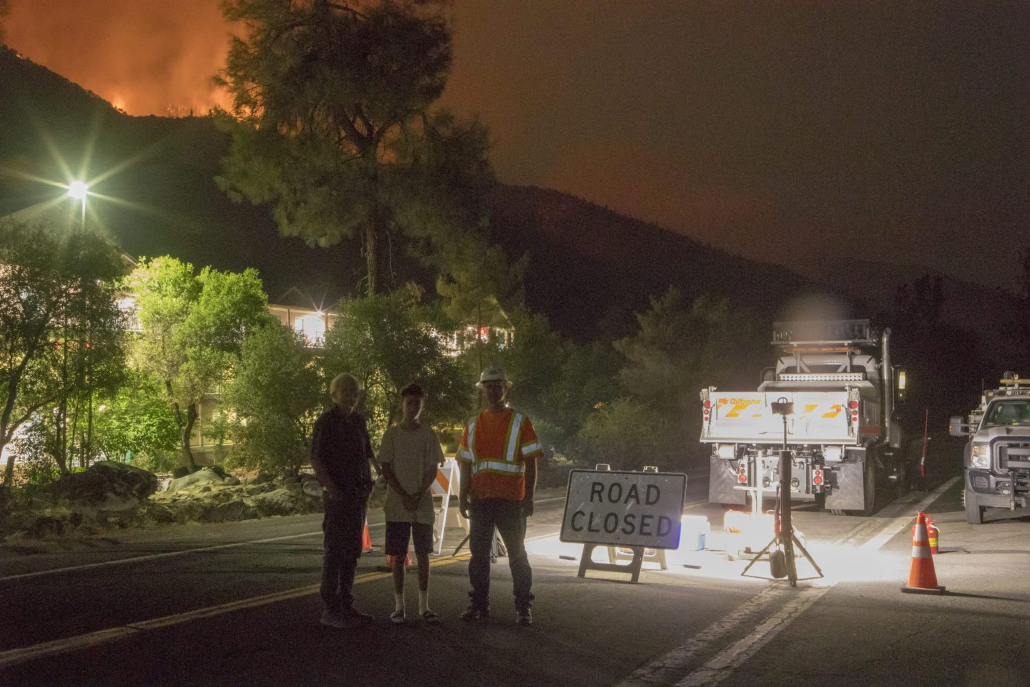 Ferguson fire, road closures, caltrans