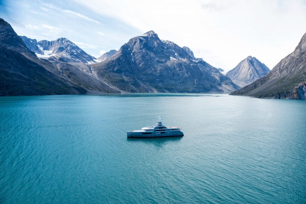 James orr, most expensive ski trip ever, Greenland, heliski, superyacht