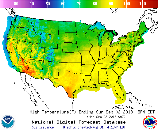 noaa, outlook, Labor Day weekend, precipitation