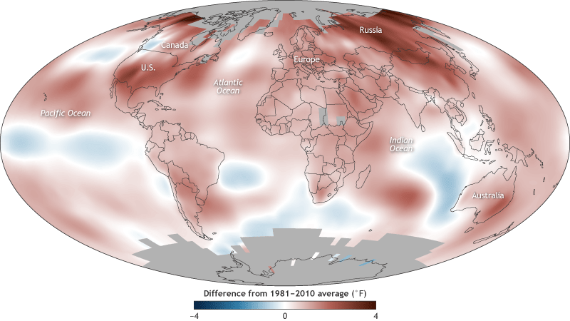 noaa, state of the climate 2017