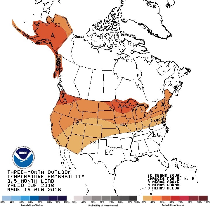 noaa, winter outlook, temperature, winter