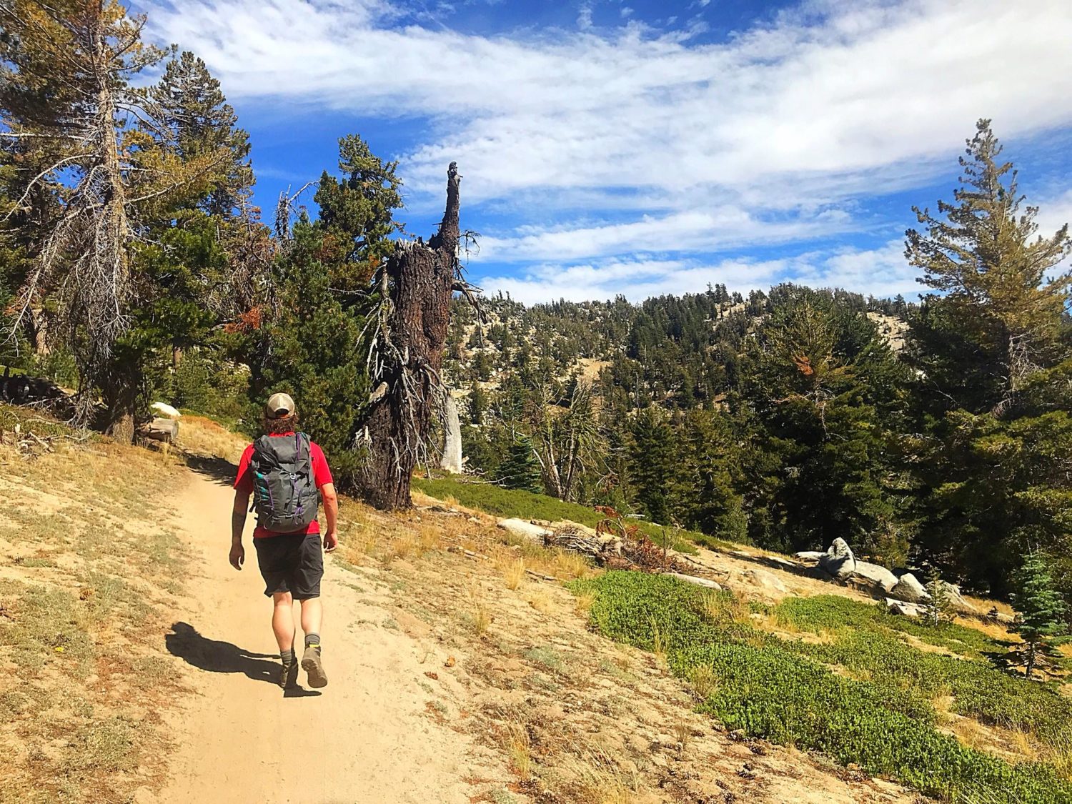 Lake Tahoe, hiker, overnight, rescue