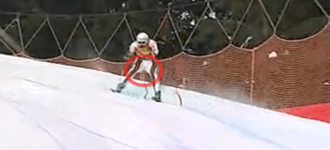 slalom, pain