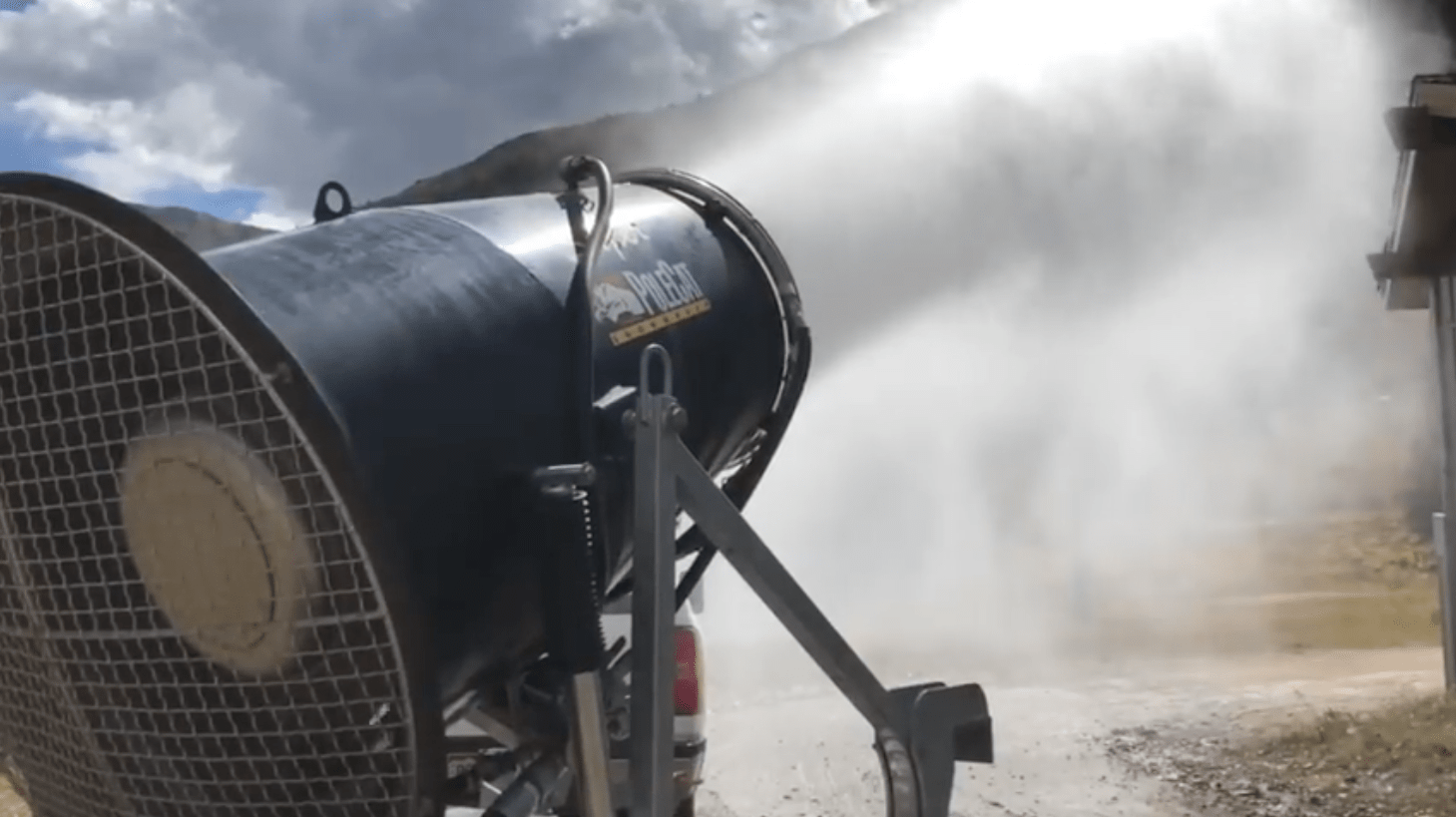 loveland, snow guns, snow, olympics, summer, Tokyo, Japan, asia