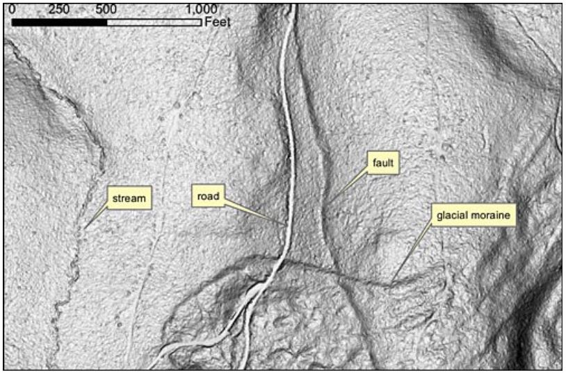 Fault looks like scar