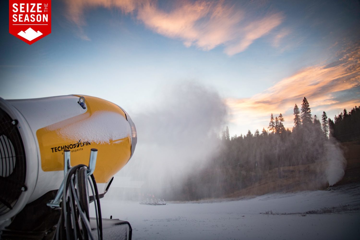 Northstar, california, opening, snowmaking