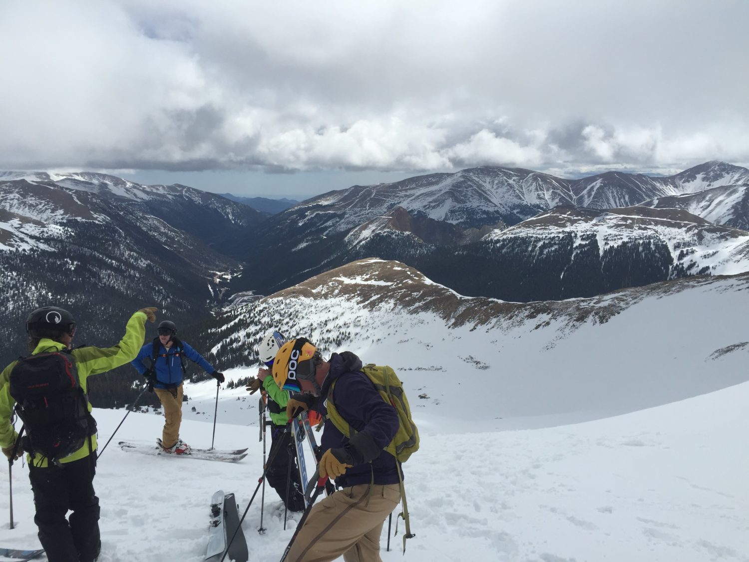 spring skiing