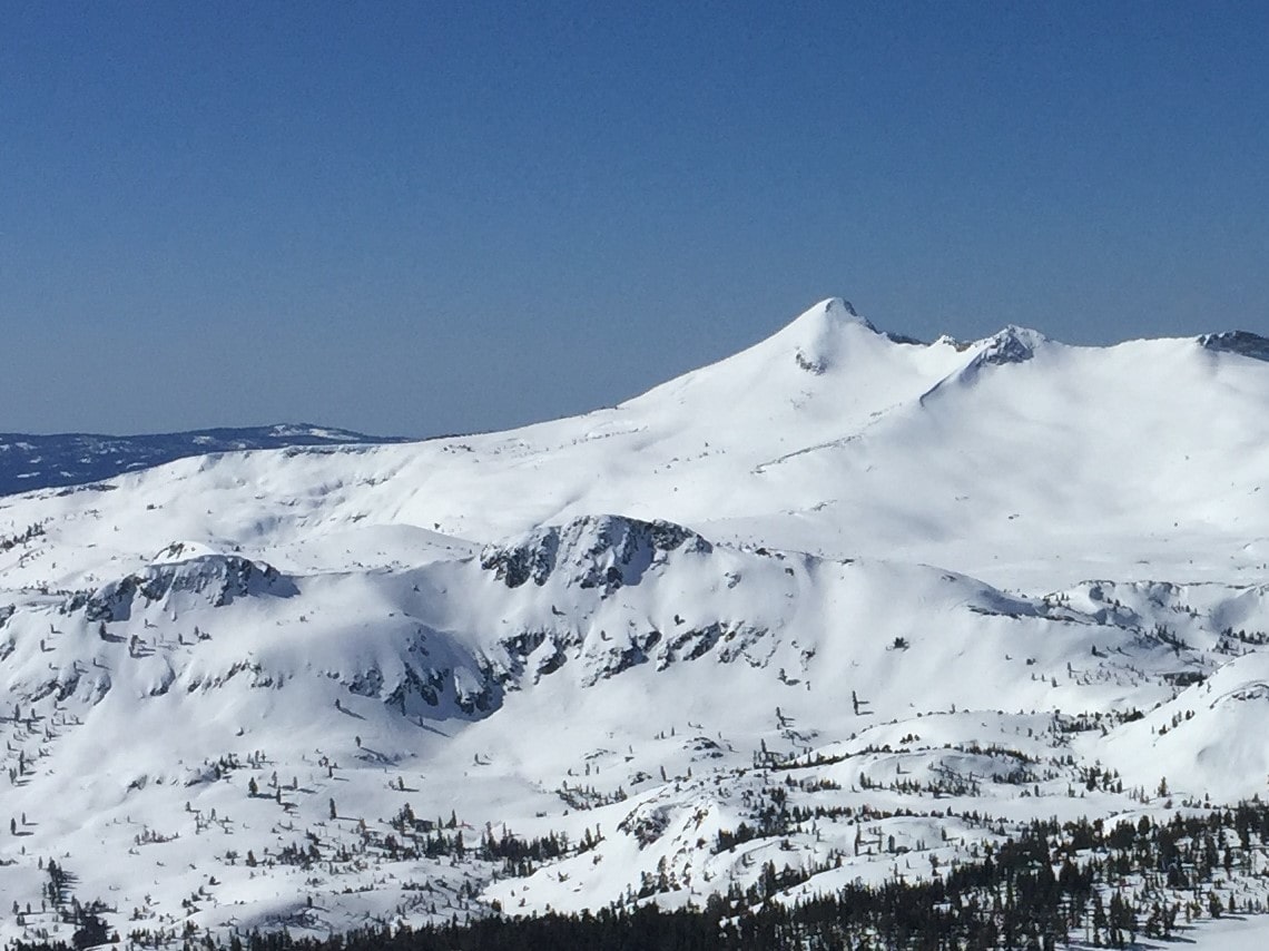Lake Tahoe, backcountry, map