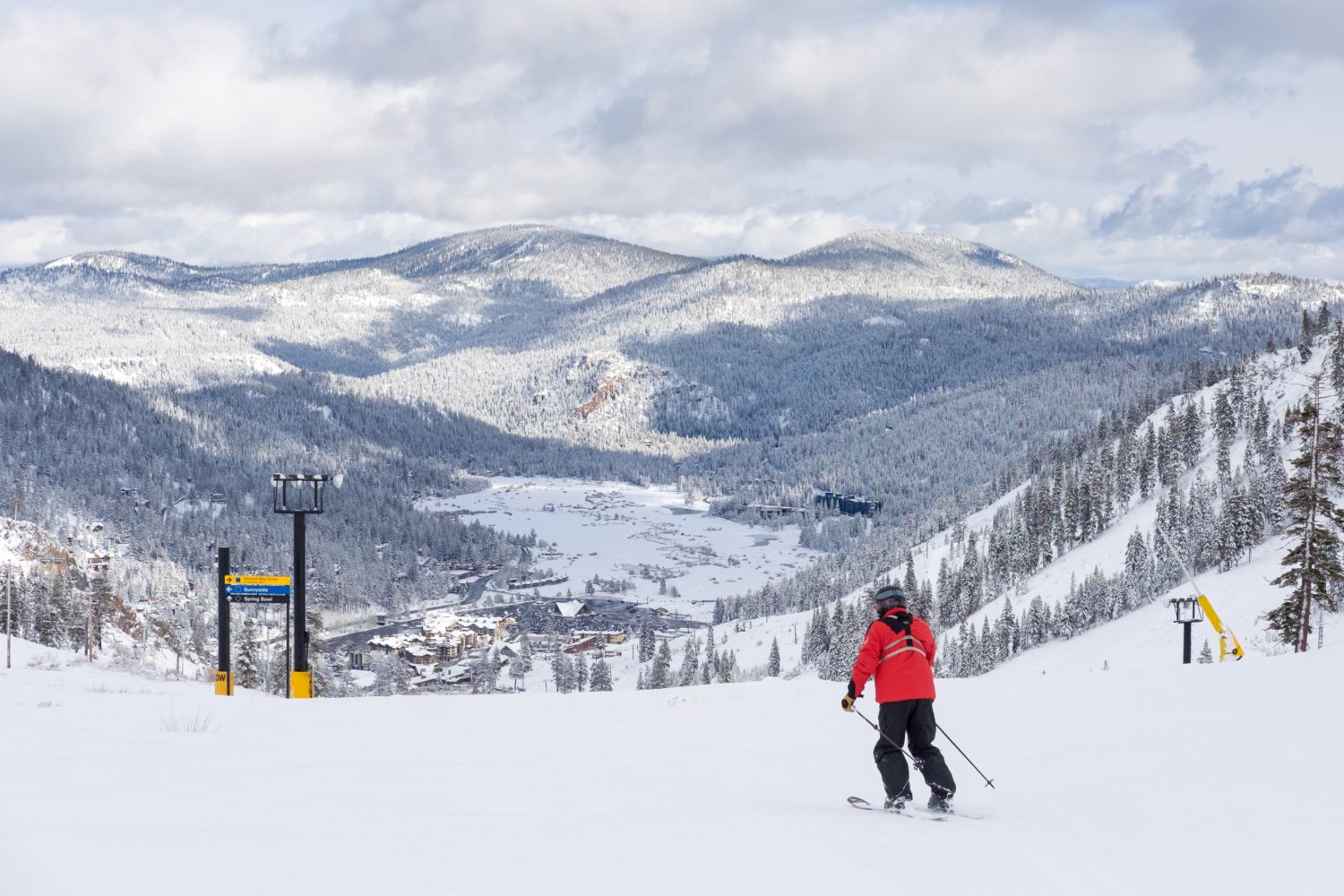 Powder and fresh groomers made mountain run a blast