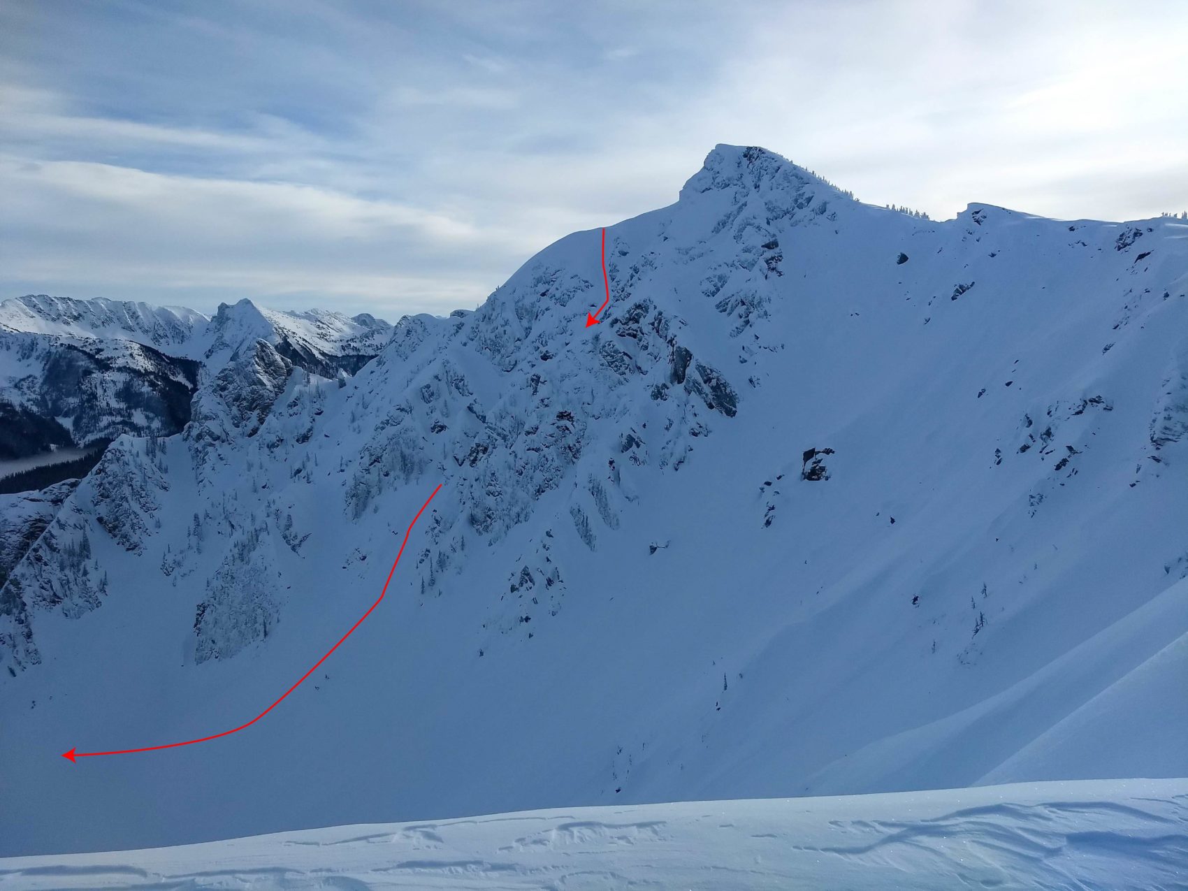 goat peak couloir