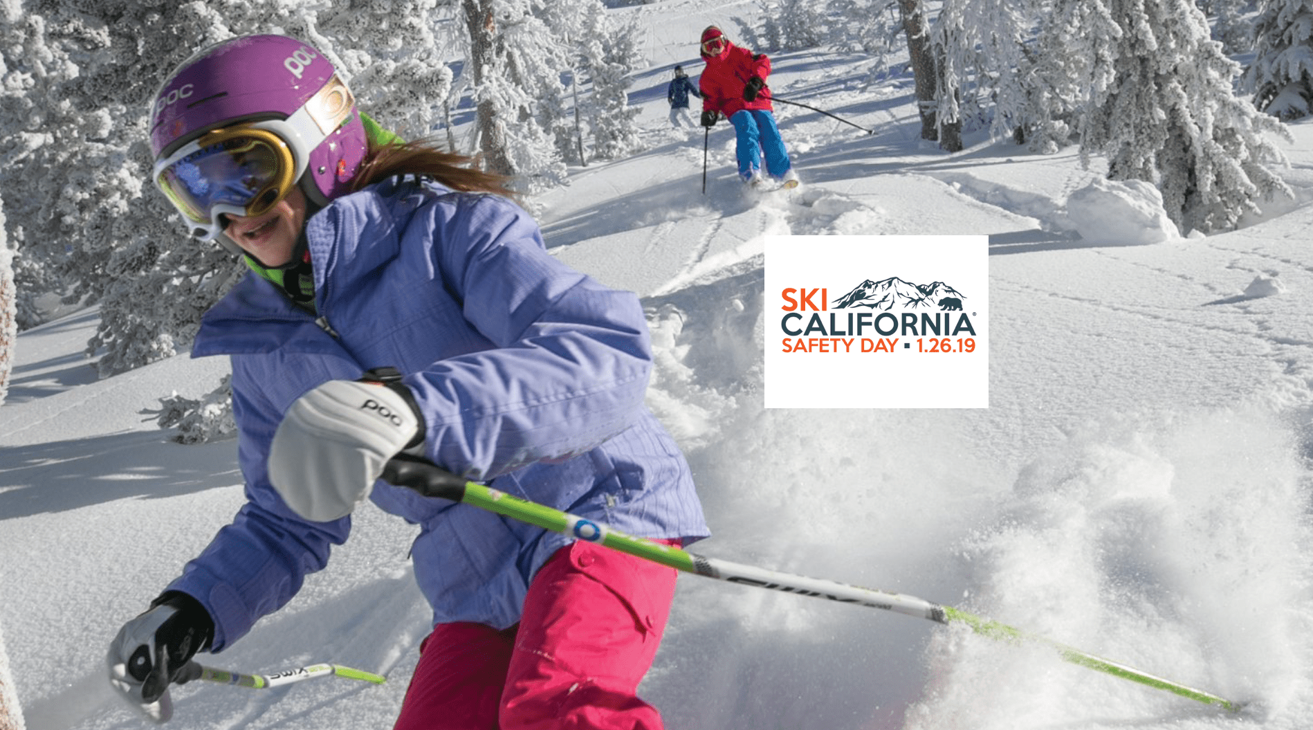 Ski California, safety day