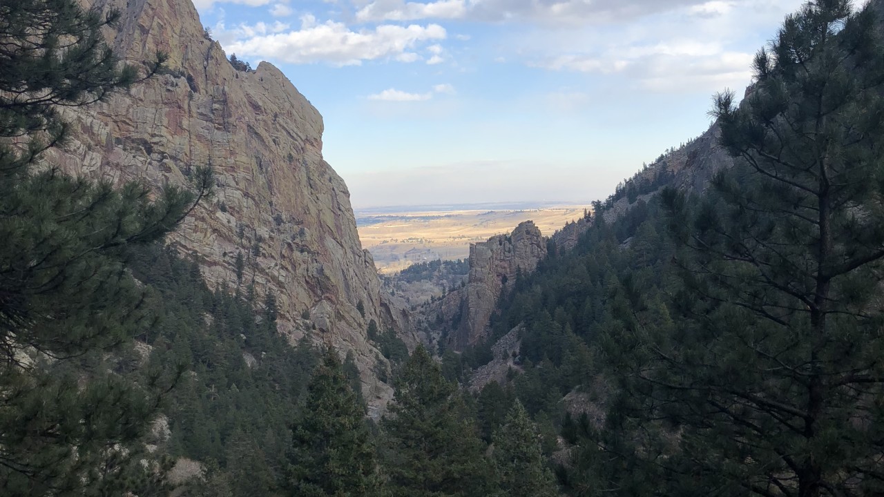 Eldorado Canyon trail, rescue, colorado