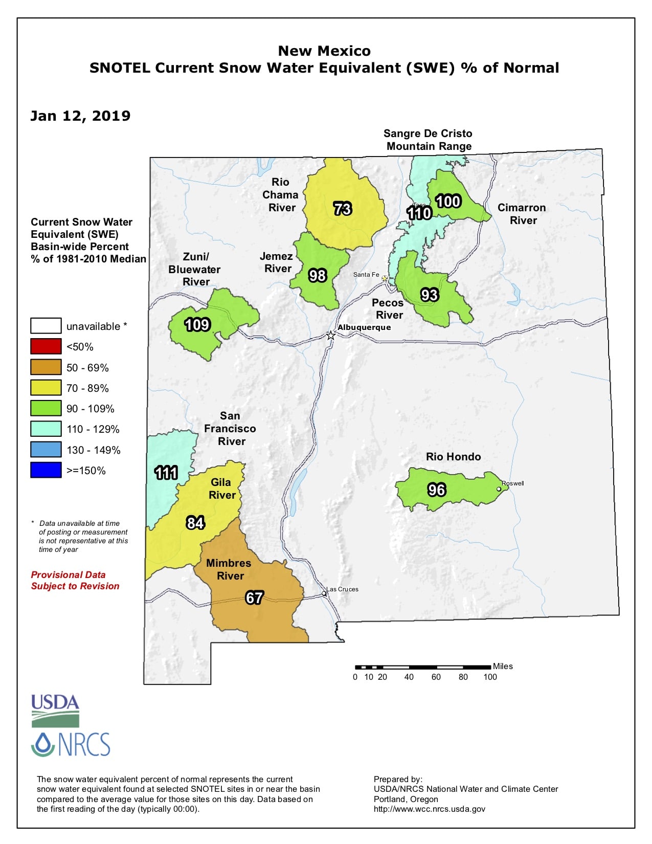 taos, snowpack