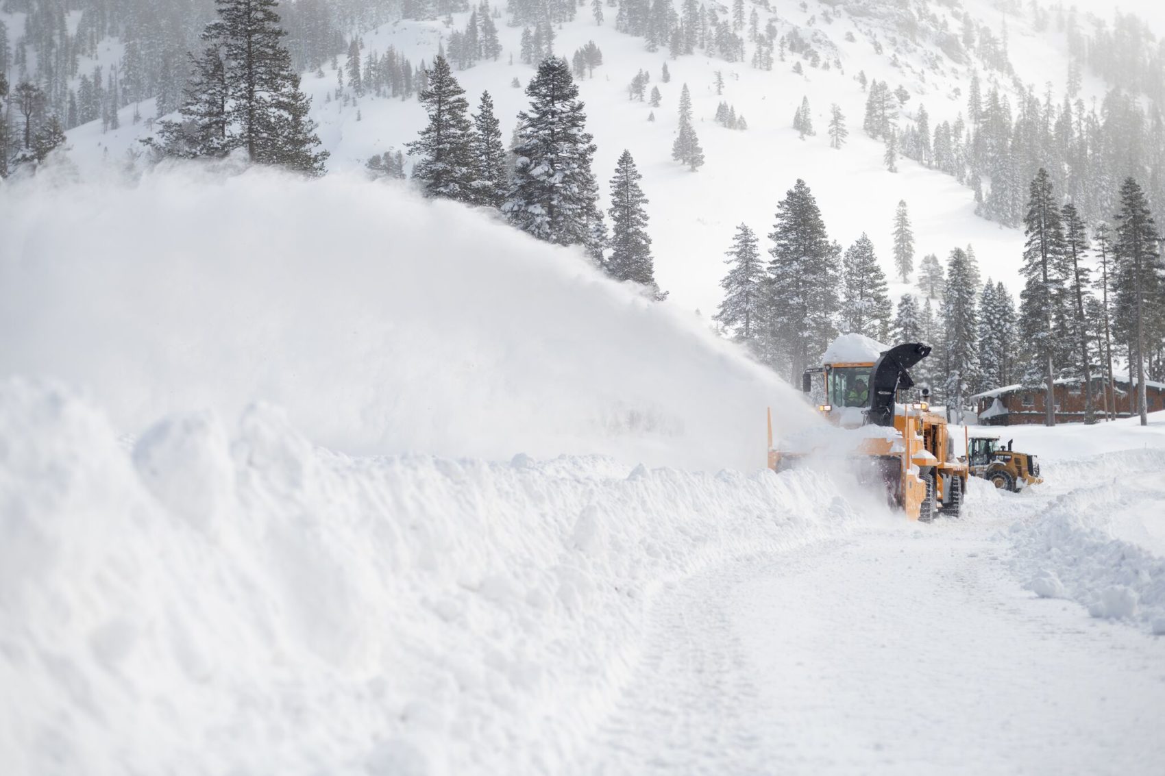 Squaw Valley, alpine meadows, california, snow
