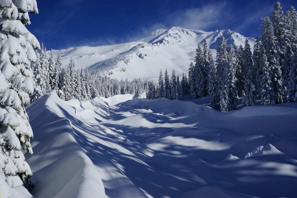 Shasta, avalanche