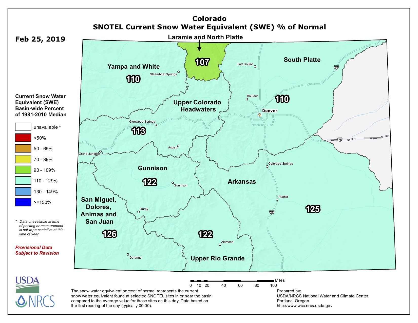 colorado, snowpack