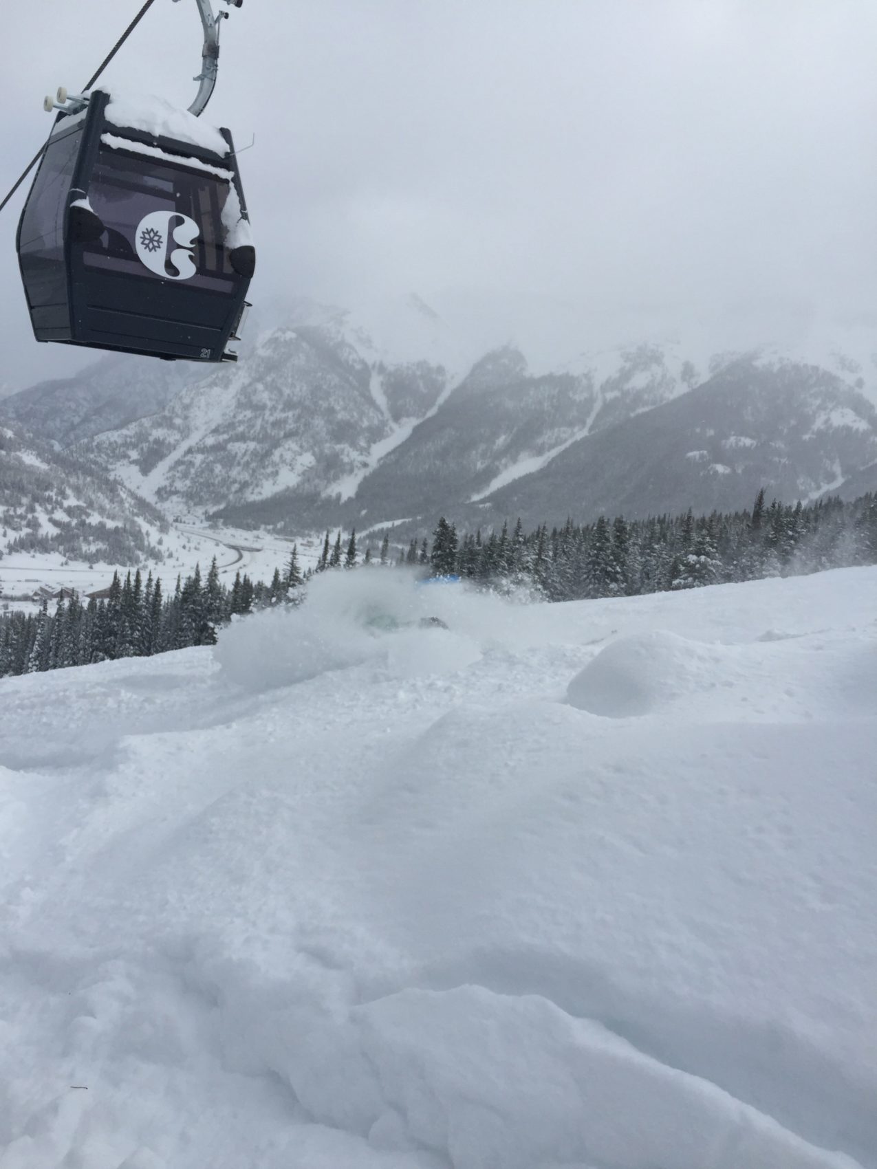 falling pow