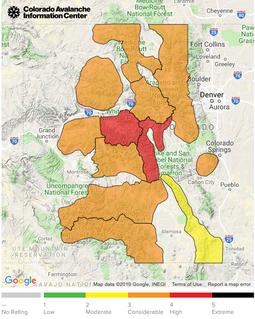 avalanche, colorado