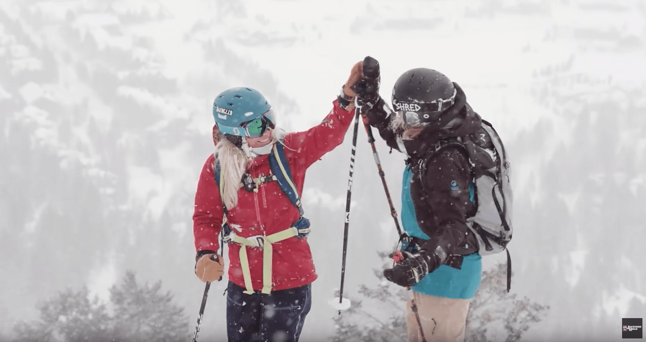 Jackson Hole, video, ski like a girl, wyoming