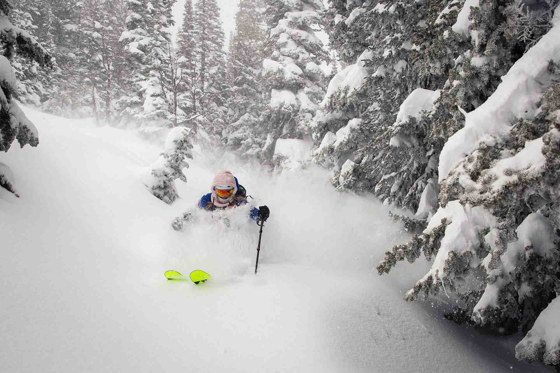 Jackson Hole, record snow, February