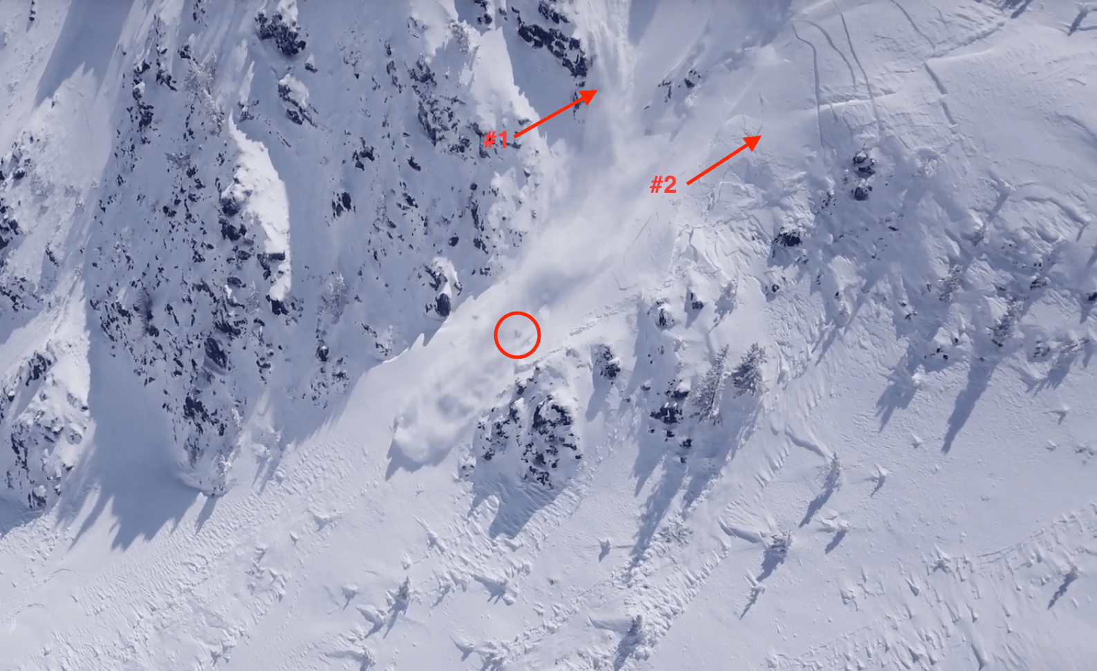 snowboarder, avalanches,