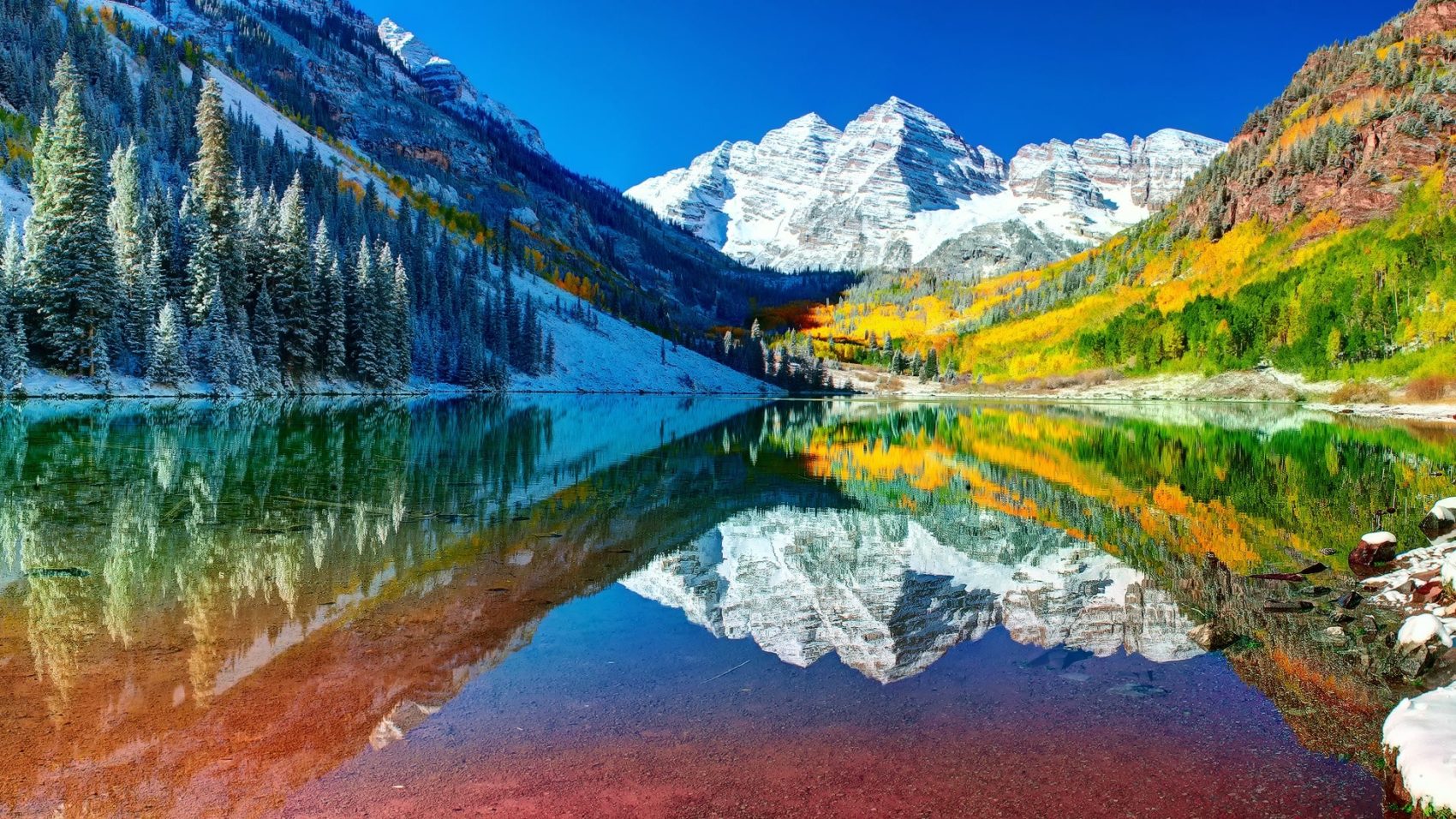 maroon bells, aspen, colorado