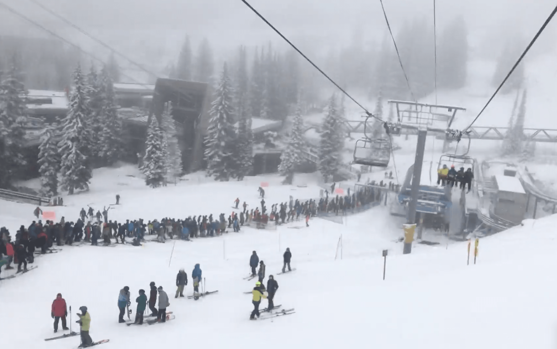 snowbird, Utah, Peruvian, lift line