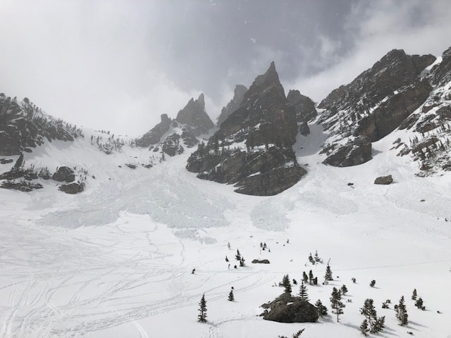 avalanche, colorado, Rocky Mountain national park