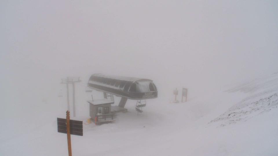 canada, Banff, snowfall warning, alberta