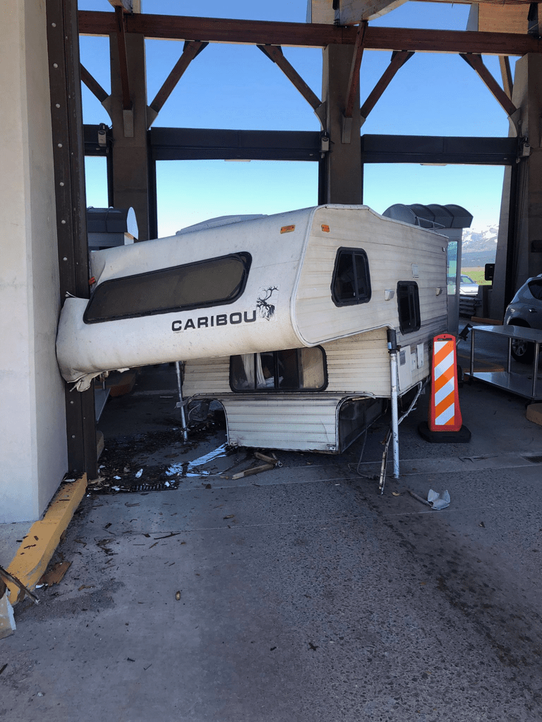 inspection station, Truckee, california